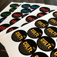 Друк наліпок